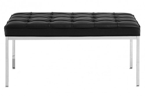 скамья bench черная кожа в Ижевске