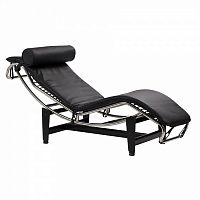 шезлонг chaise longue lc4 черный в Ижевске