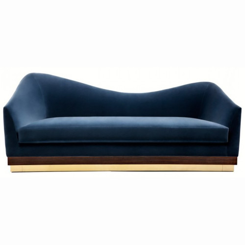 диван hughes sofa прямой синий в Ижевске