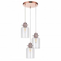 дизайнерская подвесная люстра spot light alessandro 1760333 медь в Ижевске