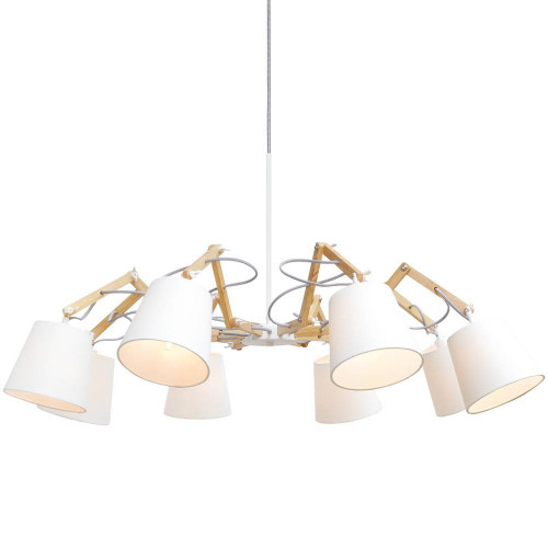подвесная люстра arte lamp pinoccio a5700lm-8wh в Ижевске
