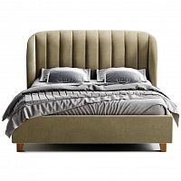 кровать двуспальная 180х200 бежевая tulip в Ижевске