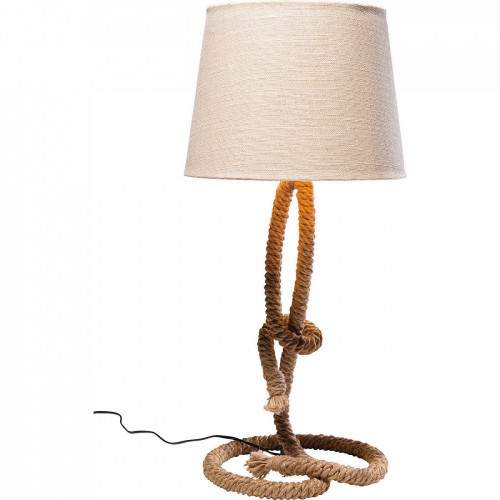 лампа настольная rope бежевая в Ижевске