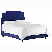 кровать двуспальная 180x200 синяя paxton bed light blue в Ижевске