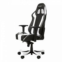 кресло геймерское dxracer king ks06 черно-белое в Ижевске