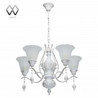 подвесная люстра mw-light версаче 639011505 белая в Ижевске