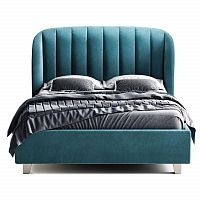 кровать двуспальная 160х200 бирюзовая tulip в Ижевске