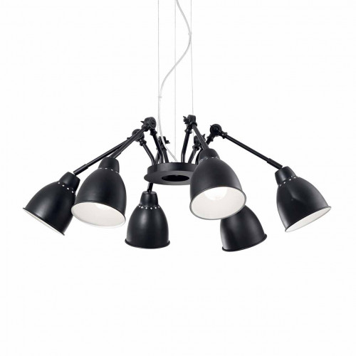 подвесная люстра ideal lux newton sp6 nero в Ижевске