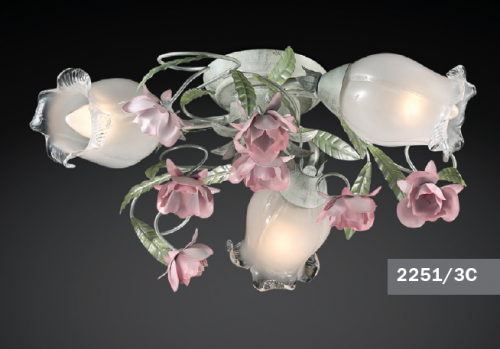 потолочная люстра odeon light ameli 2252/3c в Ижевске