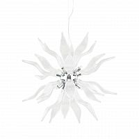 подвесной светильник ideal lux leaves sp8 bianco в Ижевске