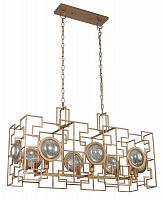 подвесная люстра crystal lux cuento sp8 l900 gold в Ижевске