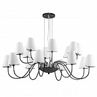 подвесная люстра lightstar diafano 758167 черная в Ижевске