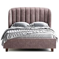 кровать двуспальная 160х200 фиолетовая tulip в Ижевске