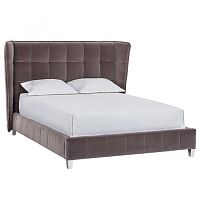 кровать двуспальная 160х200 серо-коричневая orion в Ижевске