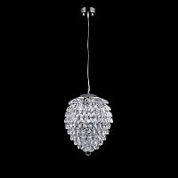 подвесной светильник crystal lux charme sp2+2 led chrome/transparent в Ижевске