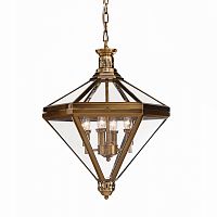 подвесной светильник mistery 4 ant.brass от delight collection в Ижевске