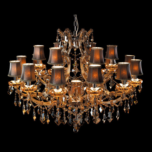 люстра md09053-19b от illuminati хром/янтарная в Ижевске