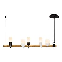 подвесная светодиодная люстра loft it whisper 1028-5bl в Ижевске