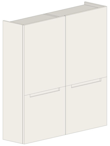 шкаф компланарный 110309 q25 белый в Ижевске