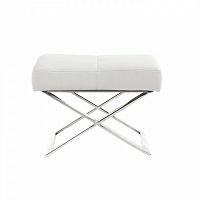 табурет aster x stool белая кожа класса премиум в Ижевске