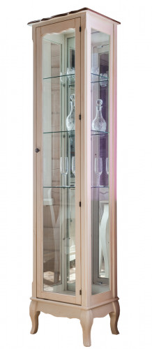 витрина mobilier de maison узкая высокая бежевая в Ижевске