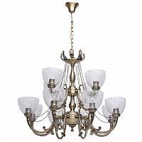 подвесная люстра mw-light аманда 481011712 бронза в Ижевске
