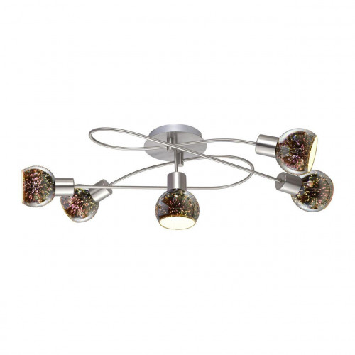 потолочная люстра arte lamp illusione a6125pl-5ss в Ижевске