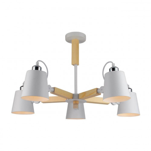 потолочная люстра arte lamp a7141pl-5wh белая в Ижевске