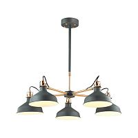 подвесная люстра odeon light lurdi 3329/5 черная в Ижевске