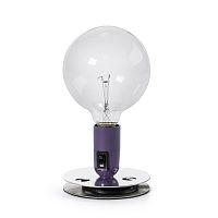 настольный светильник lampadina ed фиолетовый в Ижевске