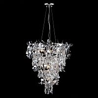 подвесная люстра crystal lux romeo sp10 chrome d600 в Ижевске