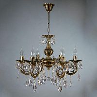 подвесная люстра ambiente aria 8818/6 pb tear drop в Ижевске