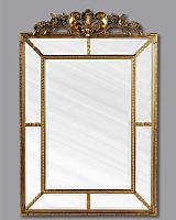 зеркало прямоугольное настенное золото ланкастер antique gold в Ижевске