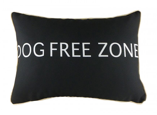 подушка с надписью dog free zone в Ижевске