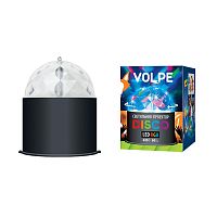 светодиодный светильник-проектор (09840) volpe disco uli-q302 03w/rgb black в Ижевске