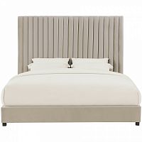 кровать двуспальная 180х200 бежево-розовая mora в Ижевске