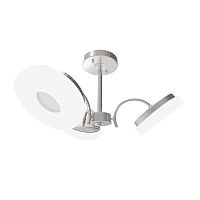 потолочная светодиодная люстра idlamp frittelle 107/3pf-ledwhitechrome в Ижевске
