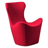 кресло papilio lounge chair красное в Ижевске