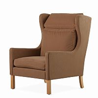 кресло wingback коричневый в Ижевске