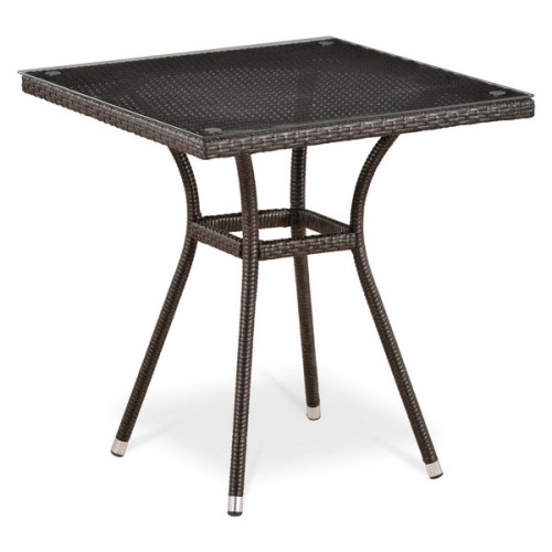 стол из искуственного ротанга 70x70 brown в Ижевске