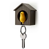 держатель+брелок для ключей sparrow коричневый-желтый в Ижевске
