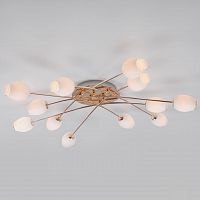 потолочная люстра eurosvet tulip 30135 золото в Ижевске