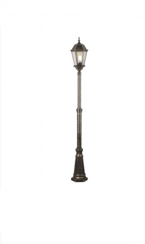 садово-парковый светильник arte lamp genova a1207pa-1bn в Ижевске