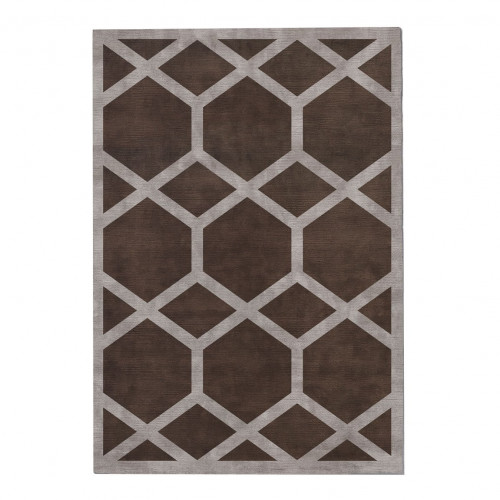 ковер ashton cocoa 200x290 коричневый в Ижевске