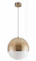 подвесной светильник crystal lux optima sp1 gold d300 в Ижевске