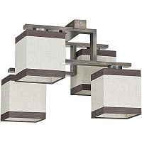 потолочная люстра tk lighting 409 lea gray 4 в Ижевске