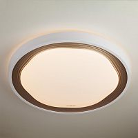 потолочный светодиодный светильник eurosvet range 40006/1 led кофе в Ижевске