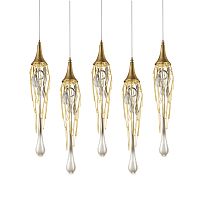 подвесной светильник goddess tears 5 gold от delight collection в Ижевске