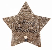 подставка под тарелку счастливого рождества ротанговая riviera maison r в Ижевске