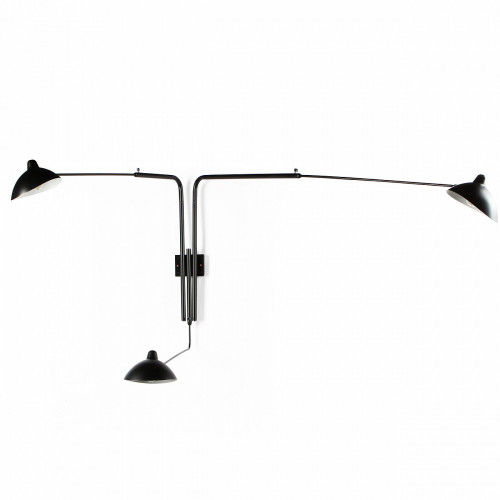 настенный светильник sconce mouille 3 лампы 1 в Ижевске